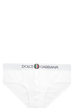 Load image into Gallery viewer, Logo detail elastic band cotton briefs

