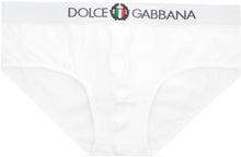 Load image into Gallery viewer, Logo detail elastic band cotton briefs
