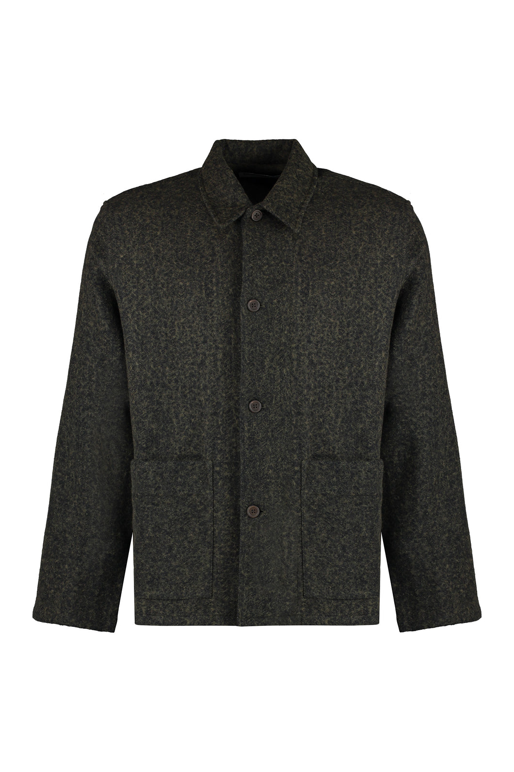 Wool overshirt