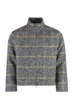 Load image into Gallery viewer, High collar zipped cardigan
