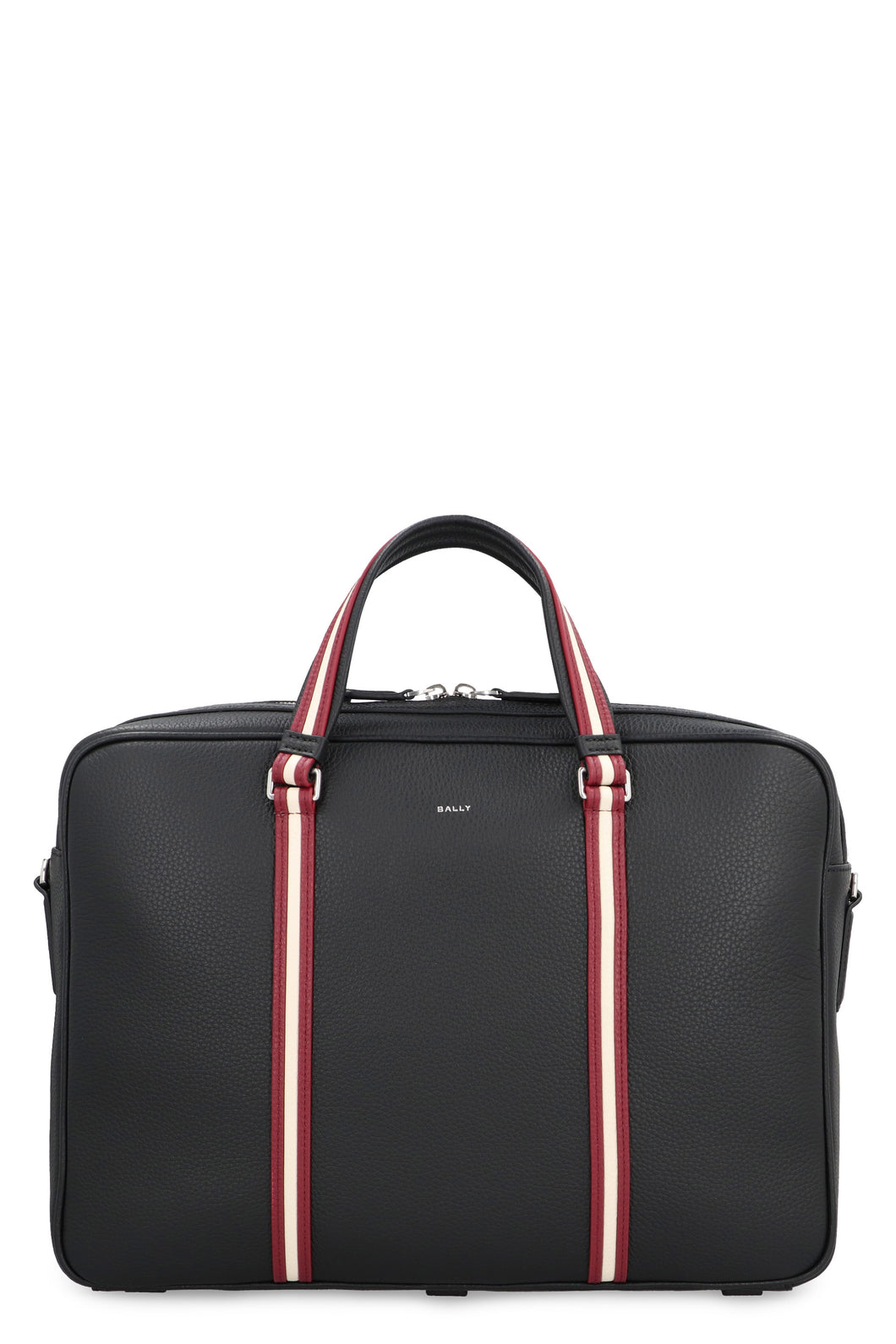 Code leather briefcase