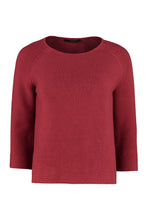 Load image into Gallery viewer, Macbeth cotton crew-neck sweater
