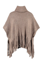 Load image into Gallery viewer, Wool blend cape coat
