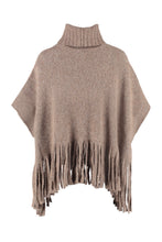 Load image into Gallery viewer, Wool blend cape coat
