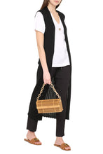 Load image into Gallery viewer, Ribbed cotton cardigan

