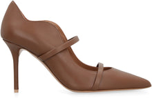 Load image into Gallery viewer, Maureen leather pointy-toe pumps
