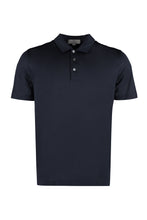 Load image into Gallery viewer, Short sleeve cotton polo shirt
