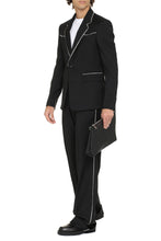 Load image into Gallery viewer, Wool single-breasted blazer
