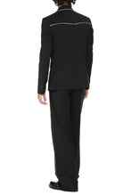 Load image into Gallery viewer, Wool single-breasted blazer
