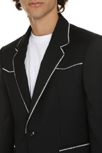 Load image into Gallery viewer, Wool single-breasted blazer
