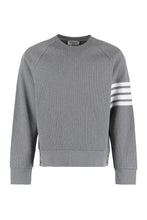 Load image into Gallery viewer, Cotton crew-neck sweatshirt
