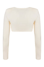 Load image into Gallery viewer, Long sleeve crop top
