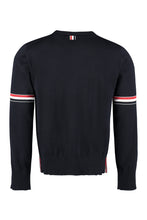 Load image into Gallery viewer, Virgin wool crew-neck sweater
