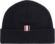 Load image into Gallery viewer, Knitted wool beanie hat
