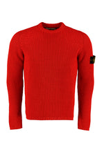 Load image into Gallery viewer, Crew-neck cotton sweater
