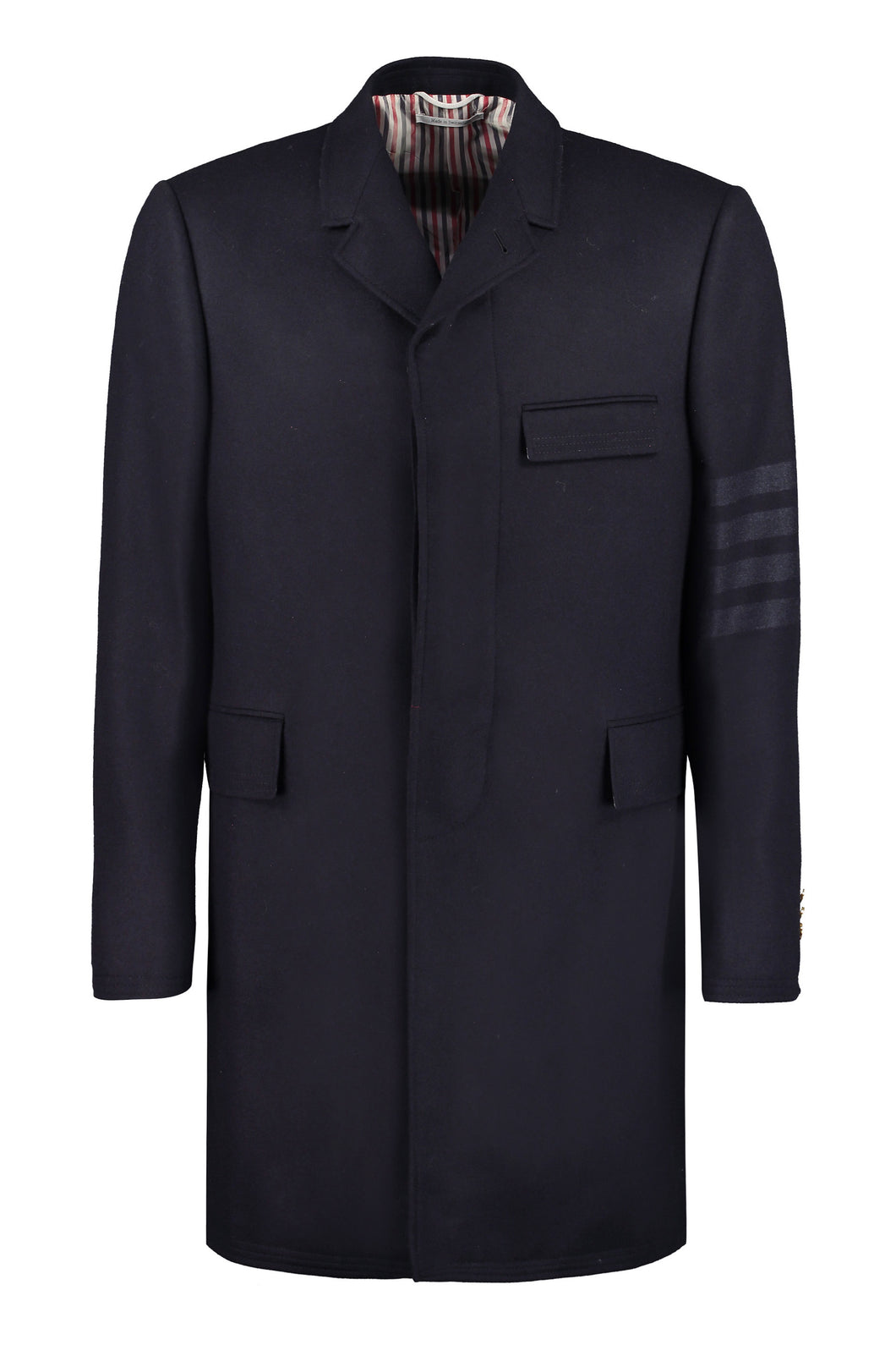 Wool and cashmere coat