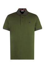 Load image into Gallery viewer, Short sleeve cotton polo shirt
