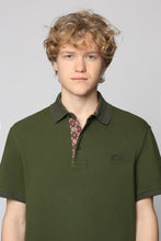 Load image into Gallery viewer, Short sleeve cotton polo shirt
