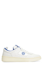 Load image into Gallery viewer, Riweira leather low-top sneakers
