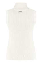 Load image into Gallery viewer, Sleeveless turtleneck sweater

