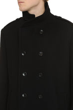 Load image into Gallery viewer, Double-breasted virgin wool  coat
