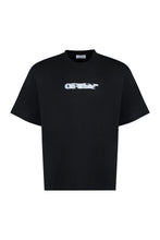 Load image into Gallery viewer, Cotton crew-neck T-shirt
