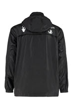 Load image into Gallery viewer, Hooded techno fabric raincoat
