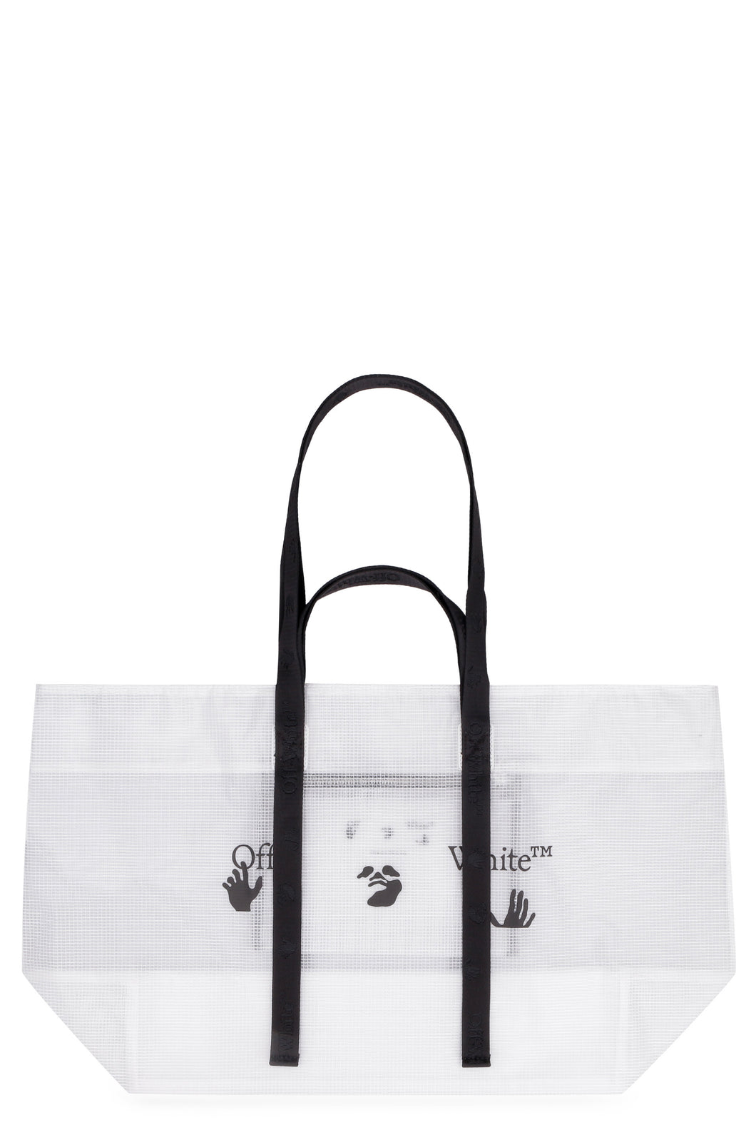 Logo detail tote bag