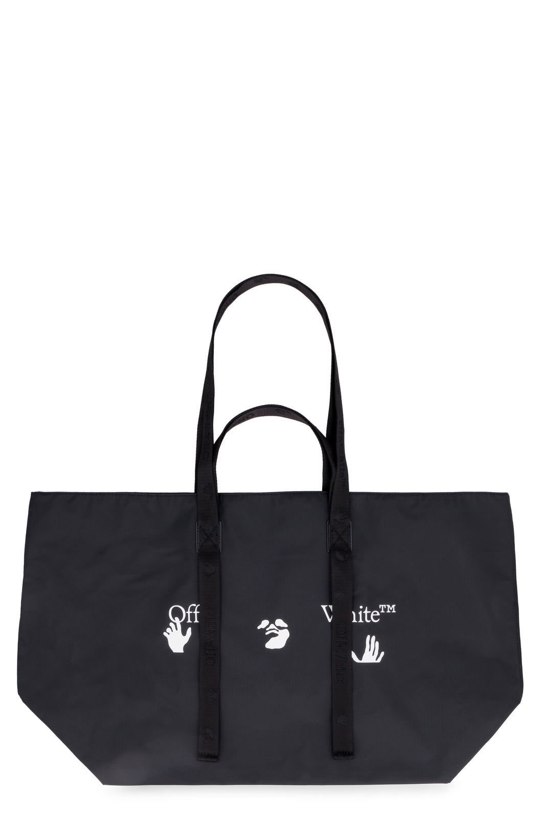 Logo detail tote bag