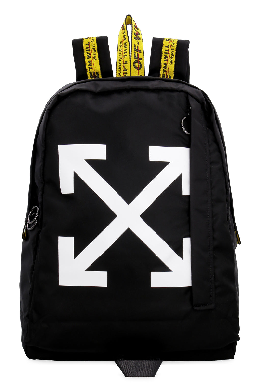 Technical fabric backpack with logo