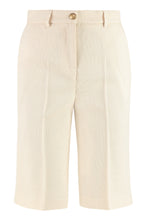 Load image into Gallery viewer, Ordinato high waist bermuda shorts
