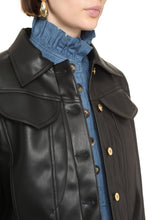 Load image into Gallery viewer, Faux leather jacket
