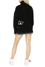 Load image into Gallery viewer, Oversized turtleneck sweater
