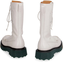 Load image into Gallery viewer, Sponge Combat leather combat boots
