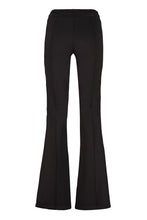 Load image into Gallery viewer, Contrasting side stripes flared track-pants
