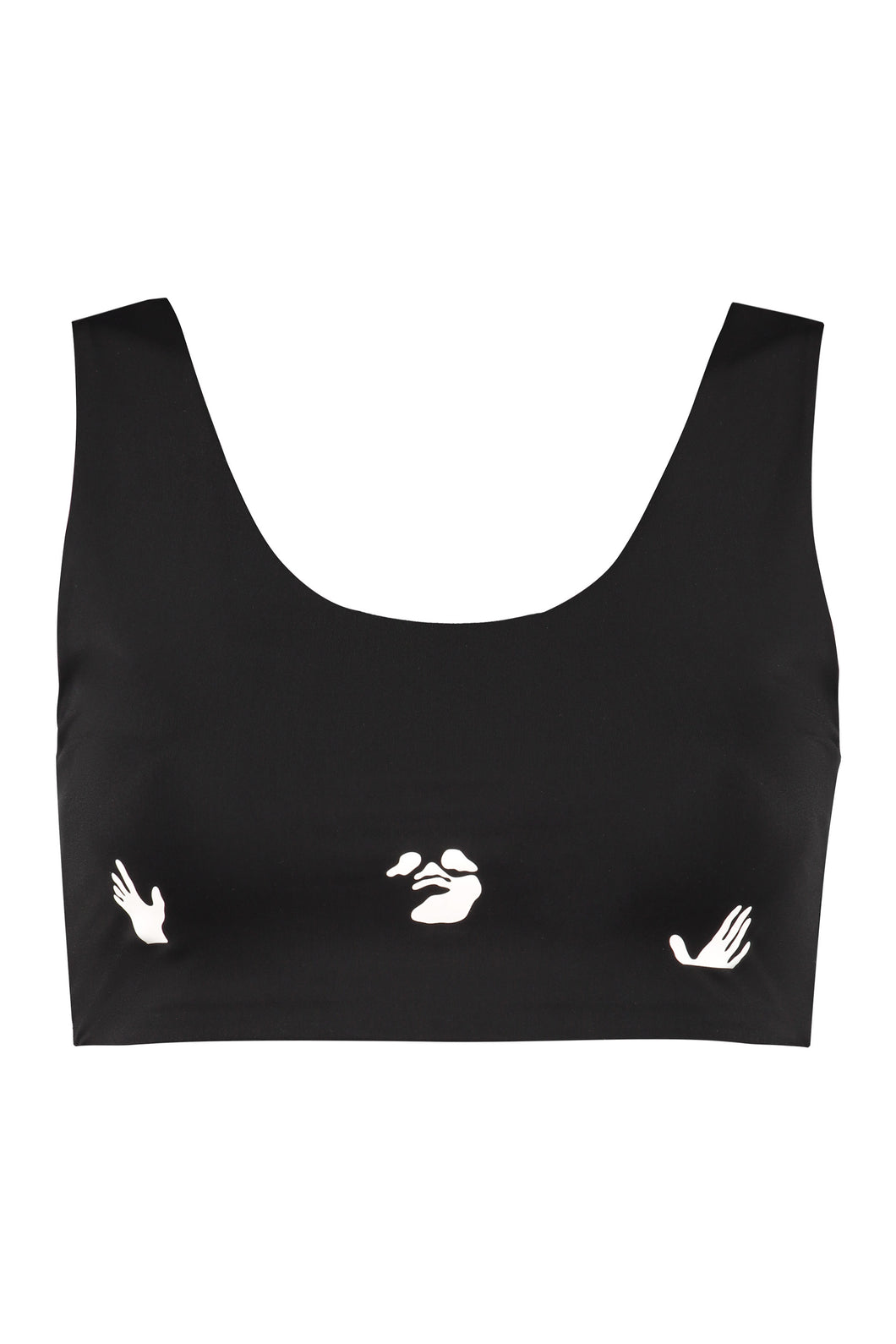 Crop-top with logo