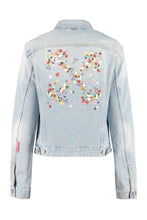 Load image into Gallery viewer, Printed denim jacket
