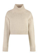 Load image into Gallery viewer, Wool and cachemire turtleneck pullover
