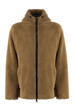 Load image into Gallery viewer, Faux fur bomber jacket
