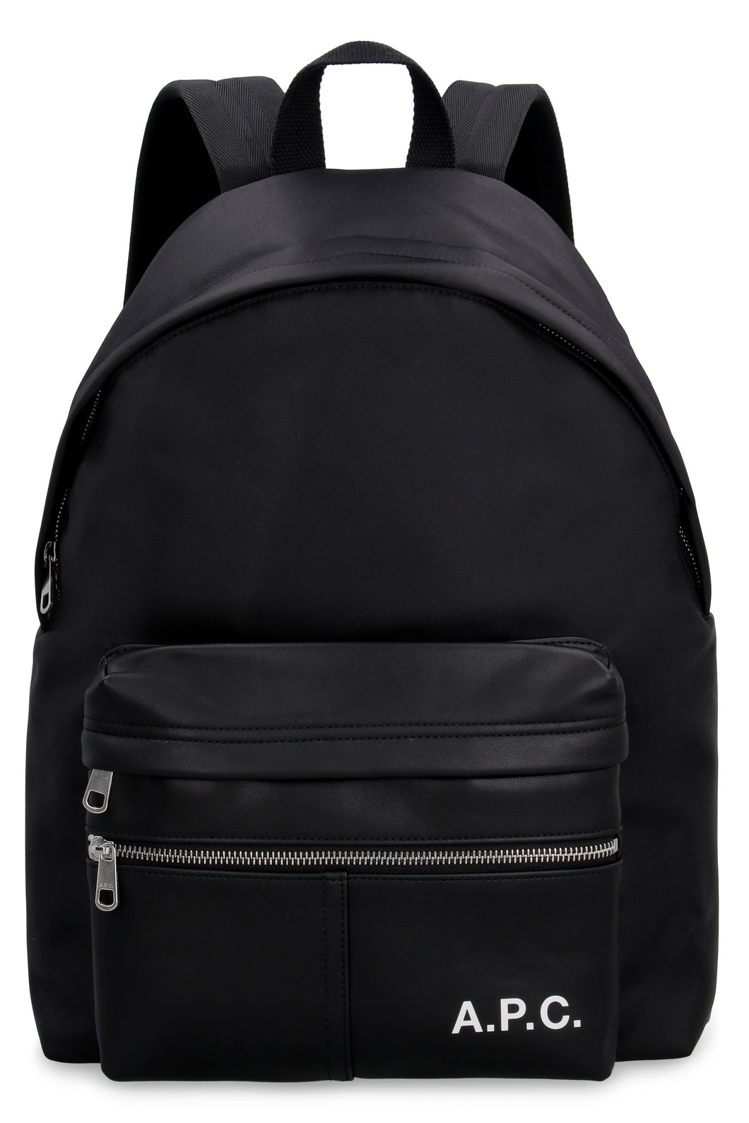 Technical fabric backpack with logo