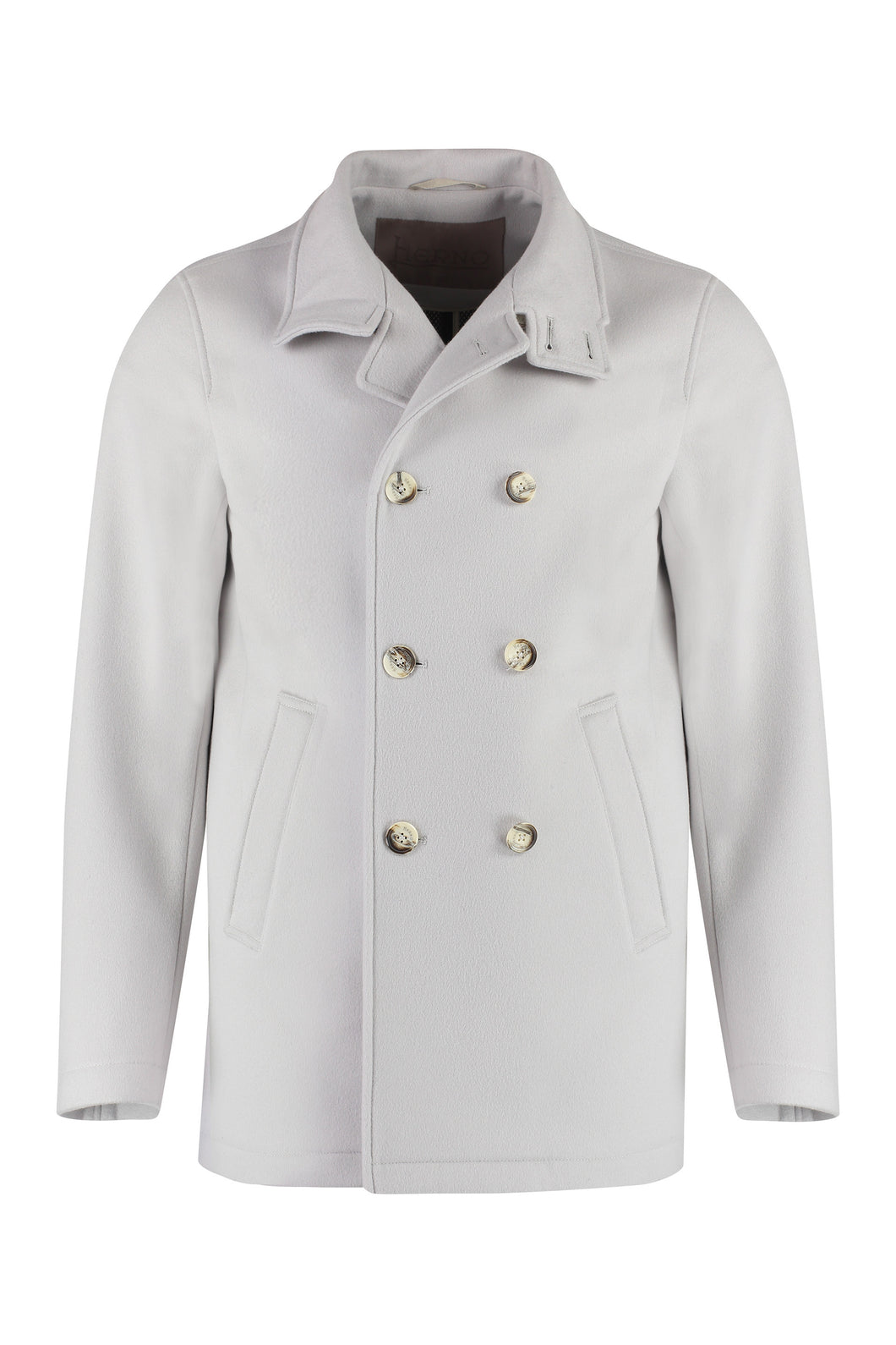 Wool and cashmere coat