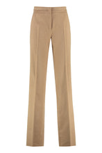 Load image into Gallery viewer, Pescia wool straight-leg trousers
