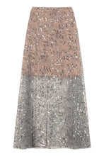 Load image into Gallery viewer, Embroidered tulle skirt
