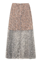 Load image into Gallery viewer, Embroidered tulle skirt

