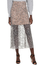 Load image into Gallery viewer, Embroidered tulle skirt
