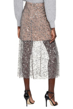 Load image into Gallery viewer, Embroidered tulle skirt

