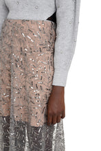 Load image into Gallery viewer, Embroidered tulle skirt
