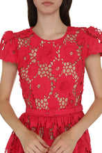 Load image into Gallery viewer, Floral macramé-lace dress
