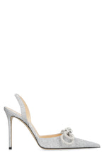Load image into Gallery viewer, Pumps Embellished pointy-toe slingback pumps
