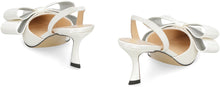 Load image into Gallery viewer, Satin slingback pumps
